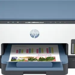 Impresora Multifunción HP Smart Tank 7006, WiFi, Bluetooth, USB, tanque tinta, hasta 3 años impresión incluida, doble cara