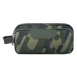 Estuche escolar Totto tres compartimentos Agapec verde camuflaje