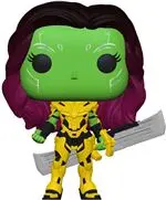 Figura Funko Marvel What If...? Gamora con arma de Thanos