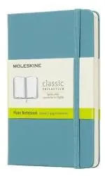 Libreta Moleskine Bolsillo Classic Liso Azul Arrecife