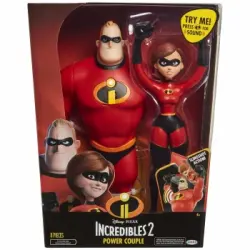 Jakks Pacific - Mt. Increible y Elastigirl TV