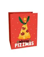 Bolsa para regalo Navidad Legami M Pizza