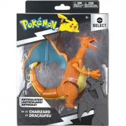 Figura Charizard De La Colección Pokémon Select Fabricado En Vinilo