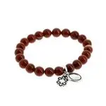 Pulsera de perlas de Jaspe rojo natural Nature et decouvertes