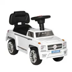 Homcom - Coche correpasillos blanco 18-36 meses