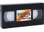 Lámpara de ambientación Stranger Things VHS Logo