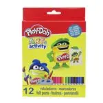 Caja Play-Doh 12 rotuladores con punta 5 mm