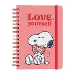 Cuaderno Erik A5 Snoopy Love Yourself
