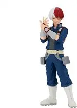 Figura Banpresto My Heroe Academia Shoto Todoroki con uniforme 10cm