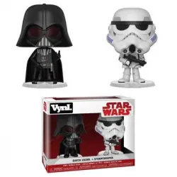 Funko Vynl Star Wars: Darth Vader Y Stormtrooper Figure