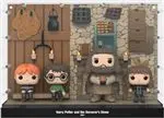 Set 4 figuras Funko Moments Deluxe Harry Potter Cabaña de Hagrid 10cm y 12cm