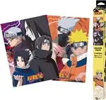 Set de 2 póster Naruto Ninjas Konoha y Desertores 52x38cm