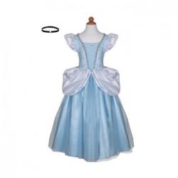 Vestido Cenicienta Deluxe Talla 3-4 Años