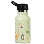 Botella termo Runbott Sport 350ml Marta Munté Dinos verde