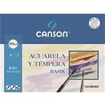 Mini Pack 6 Hojas Acuarela y témpera Canson Guarro - A4 Basik