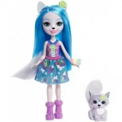 Muñeca Básica Enchantimals Winsley Wolf