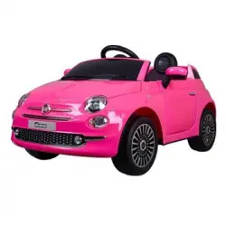 Runruntoys Fiat 500 12v Rosa, Color (4083) (injusa - Run Run)