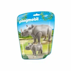 Playmobil - Rinoceronte con Bebé