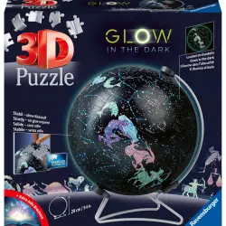 Puzle 180 piezas 3D  Esférico estrellas Glow in the Dark