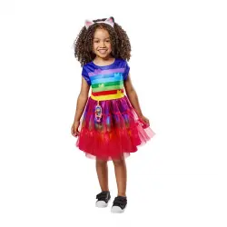 Rubies - Disfraz infantil Rainbow Gabby's Dollhouse Rubies.