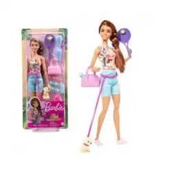 Barbie - Playset bienestar al aire libre