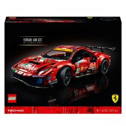 LEGO - Maqueta De Coche Para Construir Ferrari 488 GTE ''AF Corse #51'' Coleccionista Technic