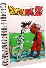 Libreta efecto 3D Dragon Ball Z Freezer Vs Goku