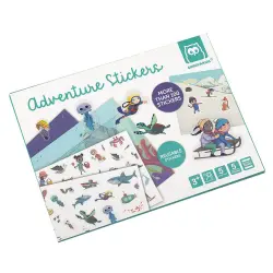 Libro de pegatinas reutilizables – Adventure Stickers
