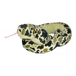 WILD REPUBLIC - Peluche 137 cm Serpiente fantasía camuflaje Wild Republic.