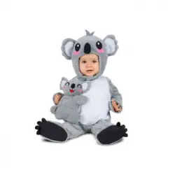 Disfraz Koala Con Bebé 7-12 M (gorro, Mono, Peluche Koala Y Patucos) (viving Costumes - 209591)