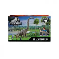 Figura Articulada Dinosaurio Jurassic World Super Colosal Brachiosaurus. Alto 71 Cm Y 86 Largo (mattel - Gnc31)