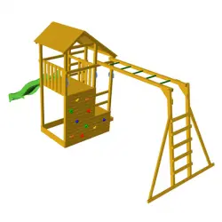 Parque infantil Teide con escalera de mono