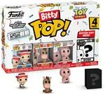 Set 4 figuras Funko Bitty Pop Toy Story Jessie + Bullseye + Hamm + Figura sorpresa 2cm