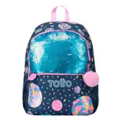 Totto - Mochila escolar grande Sweet Candy