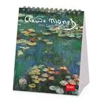 Calendario fotográfico de mesa 2024 Legami 12x14,5 mes visto Claude Monet multilingüe
