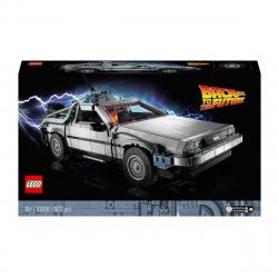 LEGO - Modelo De Construcción De Coche Delorean Máquina Del Tiempo De Regreso Al Futuro Icons