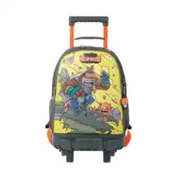 Totto - Mochila escolar con ruedas mediana Brawlmaster