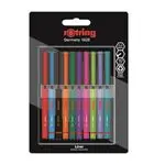 Bíster de 10 unidades Liner Rotring punta 0.4