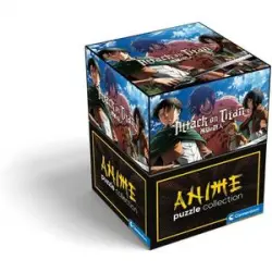 Clementoni - Puzzle Attack on Titans edición especial 500 piezas ㅤ