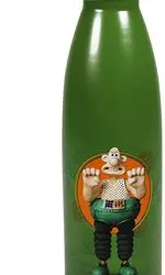 Botella de metal Wallace y Gromit