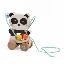 Panda arrastrable con mini looping Wild
