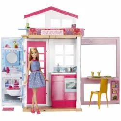 Barbie - Casa Dos Pisos Transportable