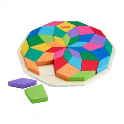 Fisher-Price - Puzzle madera mandala Fisher-Price.