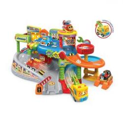 VTech - Garaje Multitaller + Capicúa La Grúa Tut Tut Bólidos Baby